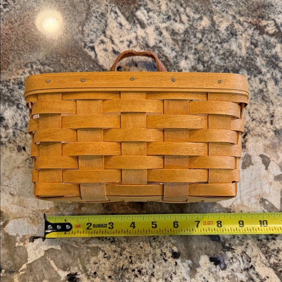 Longaberger Other - Longaberger handwoven wooden hanging basket
